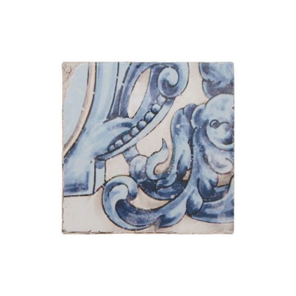 Glazura imitująca postarzaną płytke do łazienki w stulu prowans Decus Antic Decor 15x15 dm 18120