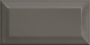 Płytki - cegiełki grafitowe Equipe Metro Dark Grey 7.5X15