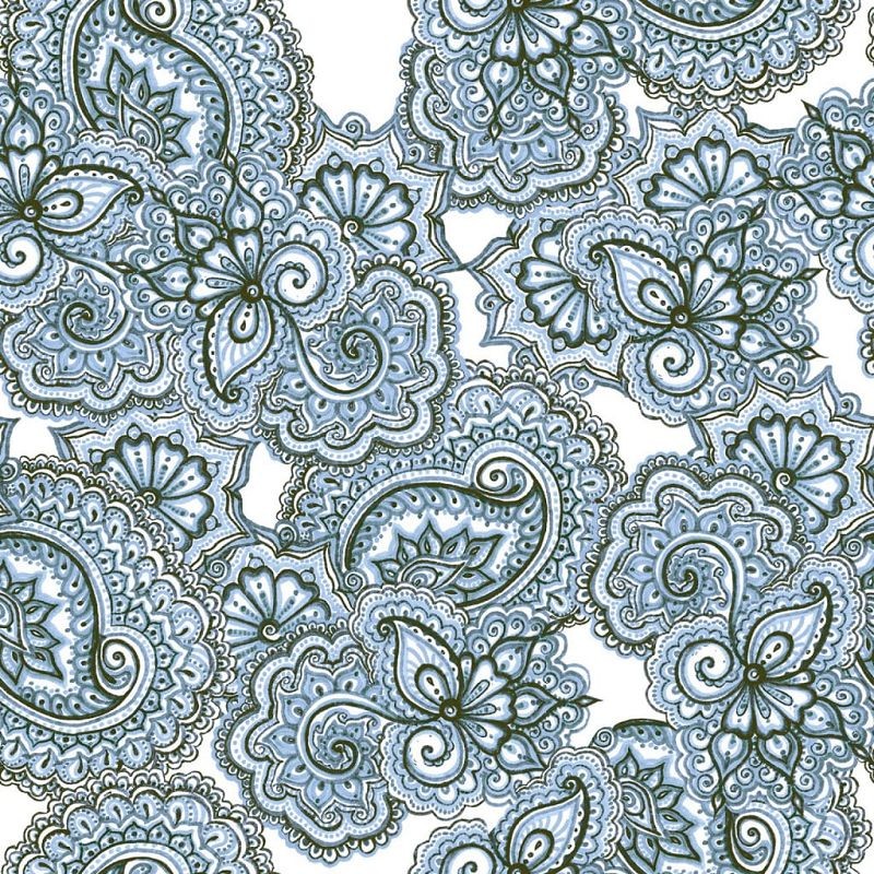 Keros Paisley Laxmi 25x25 płytka patchwork dekoracyjna 135842