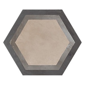 Marca Corona Terra Cornice Esagona Versione F 25x21,6 0394 płytki heksagonalne