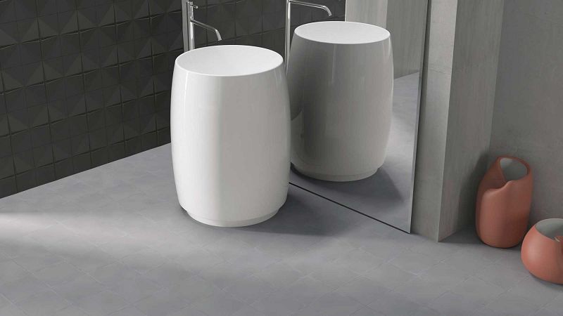 WOW Cement Grey 18,5x18,5 płytka gresowa 165904