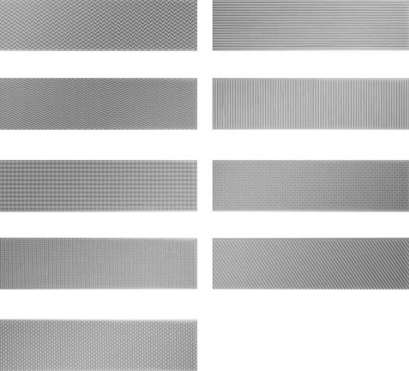 WOW Gradient Decor Silver Matt 7,5x30 płytka ścienna 156004
