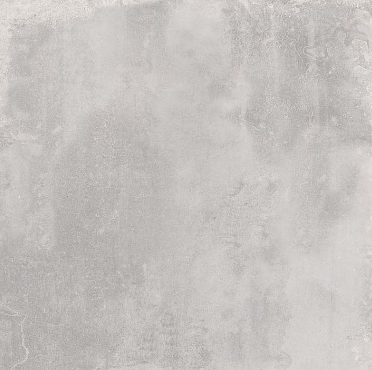 Płytki szare przetarte metalizowane industrialne Sant Agostino Oxidart Silver 90x90 79336