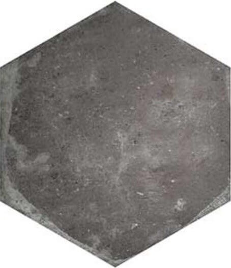 Płytki gresowe heksagonalne przetarte grafit Wow Cottage Graphite 14x16 101458