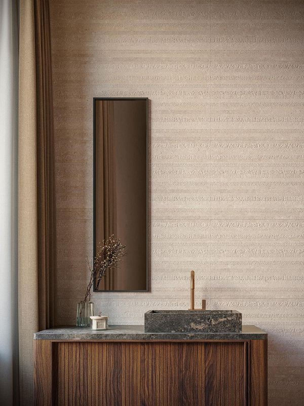 Porcelanosa Coral Deco Caliza 45x120 płytki ścienne imitujące kamień 147899