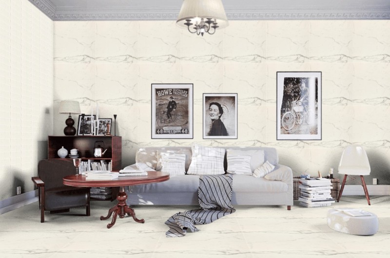 Płytki imitujące marmur Marazzi Allmardle Statuario Lux 58x58 16334