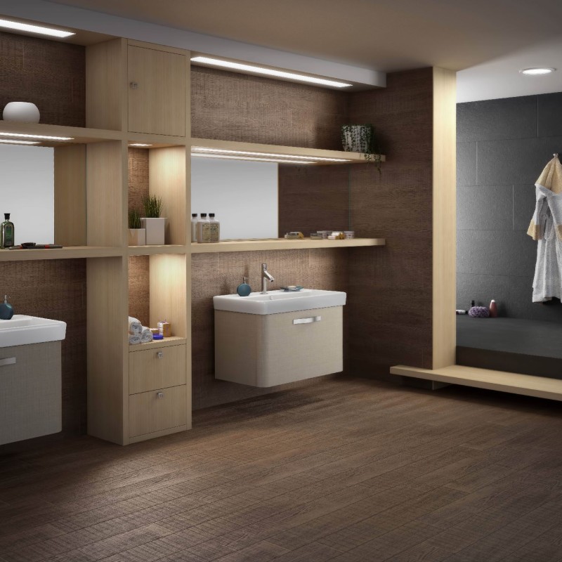 Płytki podłogowe czarne kamień Saloni Arquitect Antracita WC9760 45X90 83949