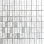 Mozaika srebrna aluminiowa prostokąt mat Metropol MM 0261 30,0 x 30,0 79298
