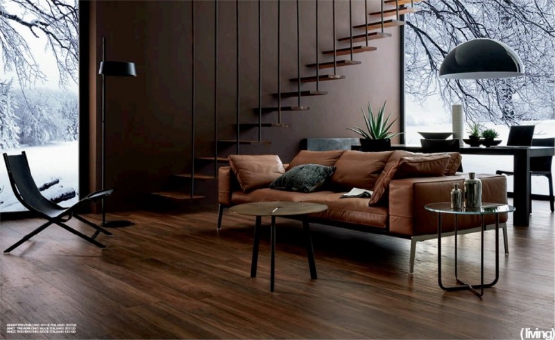 Gres drewno braz orzech Marazzi Treverkchic Noce Italia MH2T 20X120 13929