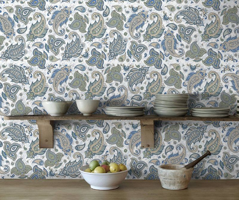 Keros Paisley Hawa 25x25 płytka patchwork dekoracyjna 135838