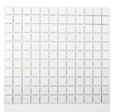 Mozaika biała mały kwadrat monokolor mat Metropol MM 0001 33,0 x 30,2 75395