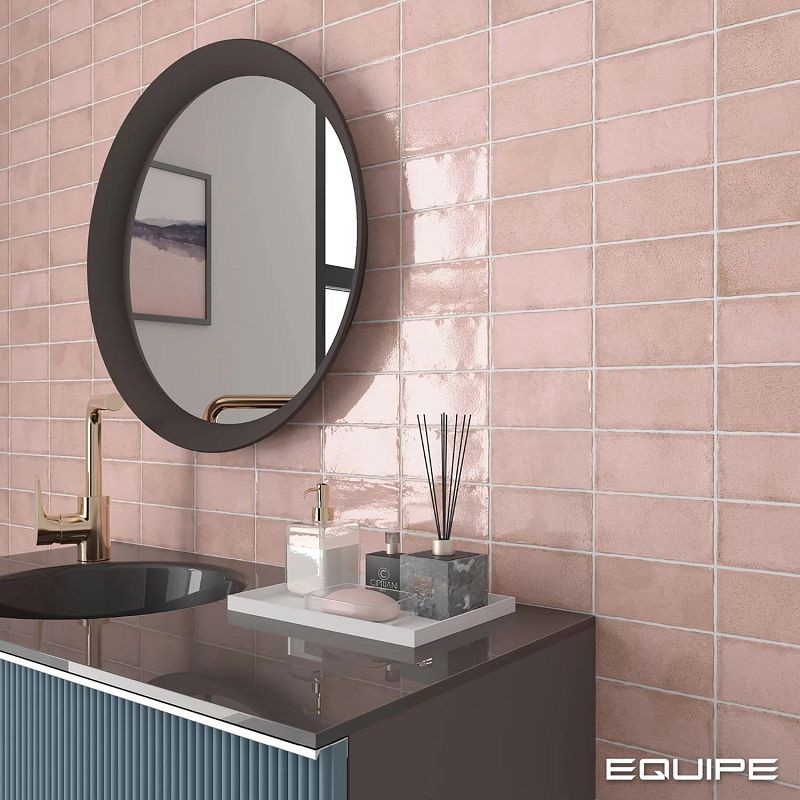 Equipe Altea Dusty Pink 7,5x15 płytki ścienne cegiełki 126665