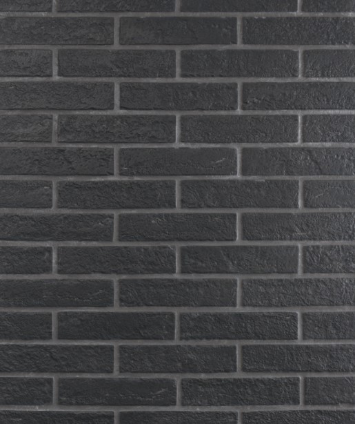 Gres-Cegła czarna Rondine New York Black 6x25 tr,hb 12953