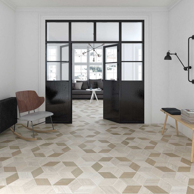 WOW Flow Diamond Wood Light 14x24 płytka gresowa 160578