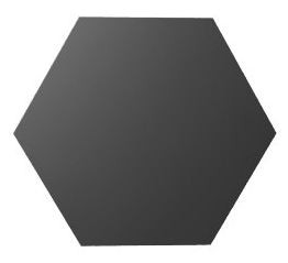 Płytki podłogowe heksagonalne grafite Wow Floor Tiles Hexa Floor R9 Graphite Matt. 23x20