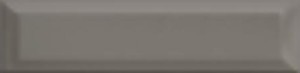 Cegiełki ciemno szre fazowane w połysku Equipe Metro Dark Grey 7,5X30