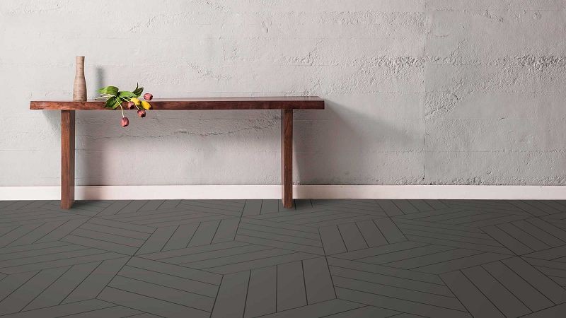 WOW Chevron Floor B Graphite Matt 9,8x52,2 płytka podłogowa 165933