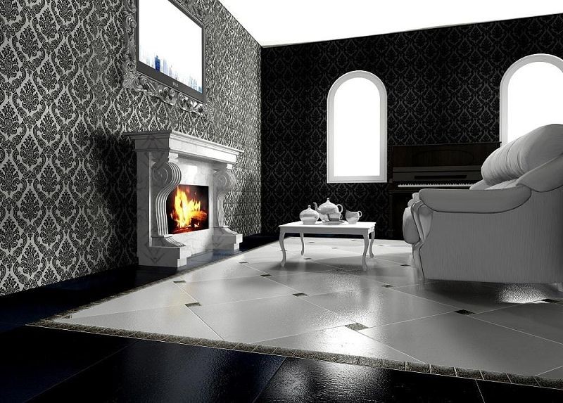 Emigres Riga White Lapp. 60x60 płytka gresowa 125715