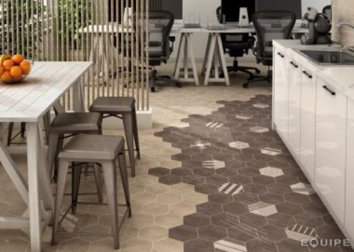 Equipe Hexatile Cement Mud 17,5x20 płytka gresowa 158392