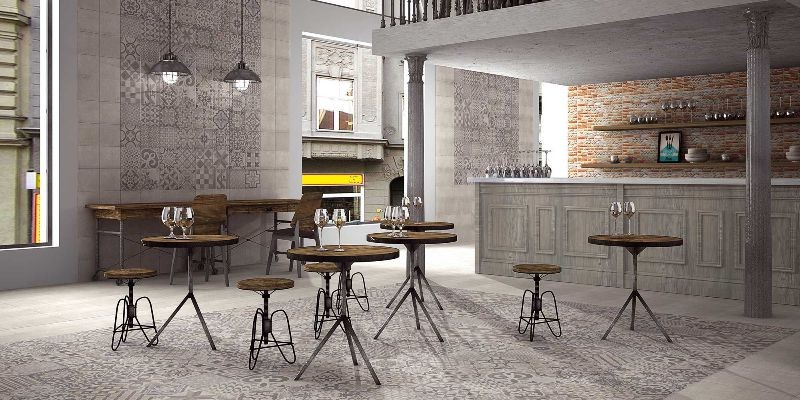 Realonda Skyros Deco Gris 44x44 płytka gresowa 156638