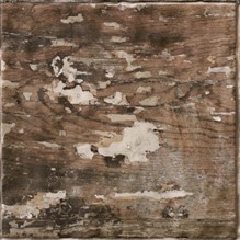 Stare przetarte brązowe płytki Mainzu Colonial Caoba 20X20 59291