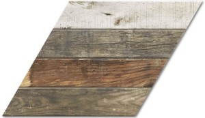 Gres drewno francuska jodełka Realonda Diamond Pallet Mix Chevron L 70x40 (lewy)