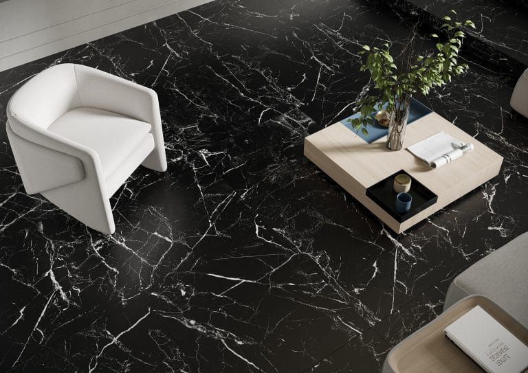 Cerrad Marmo Morocco Black 59,7x119,7 płytki gresowe imitujące czarny marmur 120639