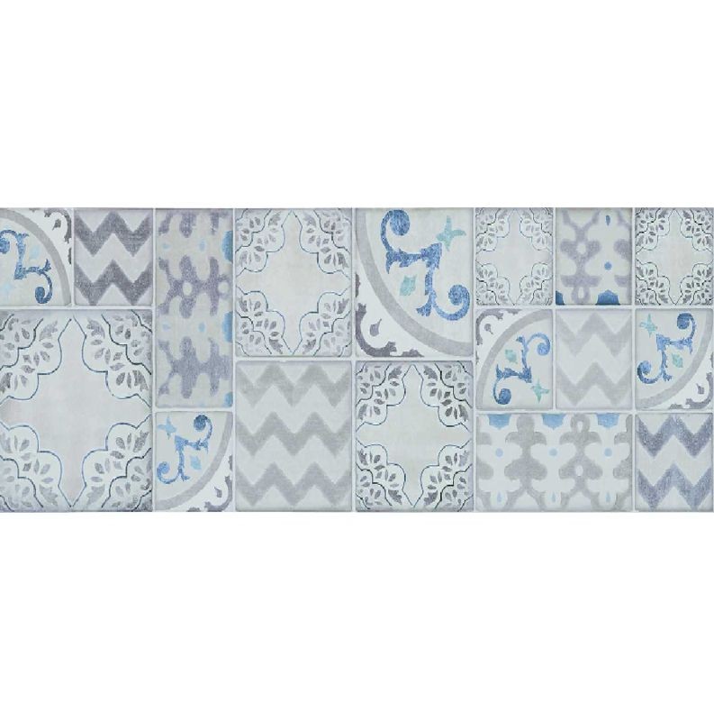 Marazzi Pottery Silver Decoro 25x76 MMVF płytki ścienne patchworkowe 104738
