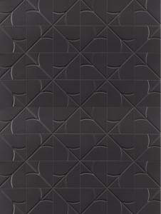 Płytki łazienkowe czarne Mainzu Zen Eda black 15X15