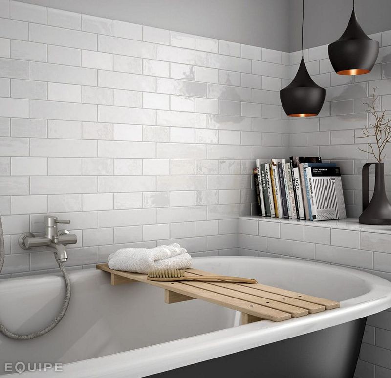Equipe Cottage White Matt 7,5x30 płytka ścienna 127457