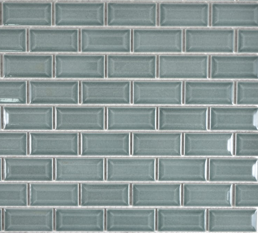 Mozaika monokolor szara małe cegiełki połysk Metropol MM 0507 30,0 x 30,0 75926