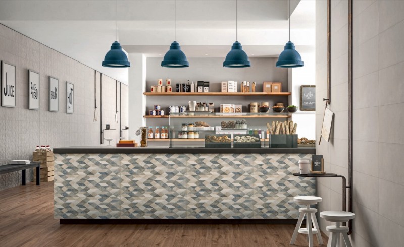 Płytki imitujące cement Marazzi Chalk Grey 25X76 16167