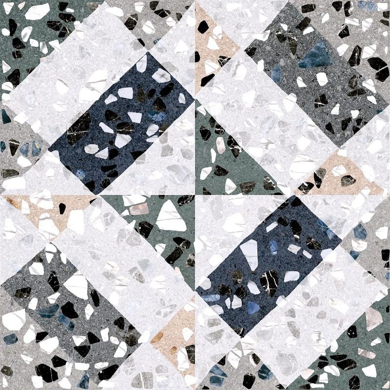 Ribesalbes Ceramica Terrazzo Decor 3 20x20 płytki lastryko gresowe dekoracyjne 150345