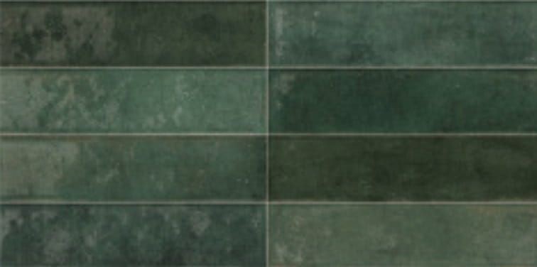 Mykonos Yebala Green 7,5x30 płytki cegiełki 144956