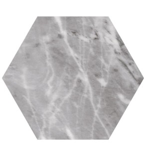 Płytki hexagon szare marmur Equipe Bardiglio Hexagon Dark 17.5X20