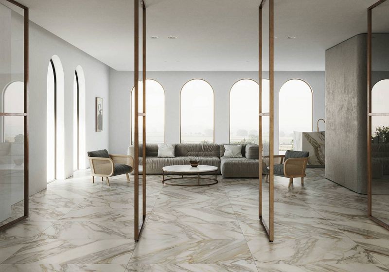 Saloni Avenza Gold Anticato 60x120 LDD605 płytki gresowe imitujące marmur 150625