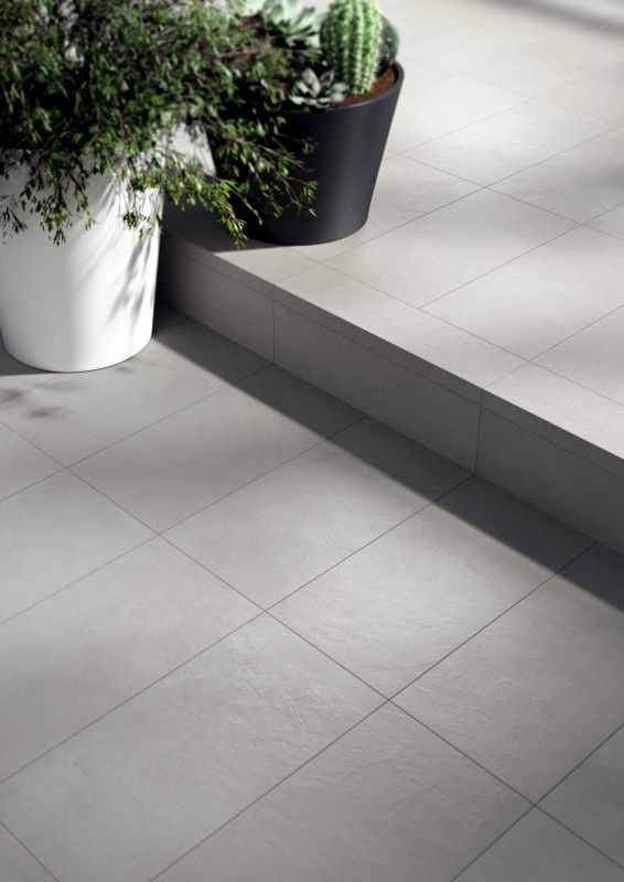 Marazzi Block White Rett 60x60 MLJC płytka gresowa imitująca beton 107313