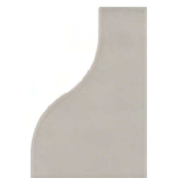 Equipe Curve Grey Matt 8,3x12 płytki ścienne dekoracyjne 127476