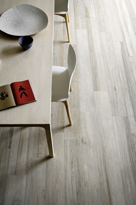 Płytki drewno jasny beż Marazzi Treverkchic Teak Africa MH2S 30X120 13855