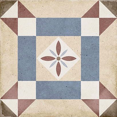 Equipe Art Nouveau Lys Colour 20x20 płytka gresowa patchwork 164617