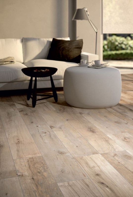 Płytki tarasowe naturalne drewno brąz beż rustykalne sęki Flaviker Dakota Naturale 30x120 x20mm 76268