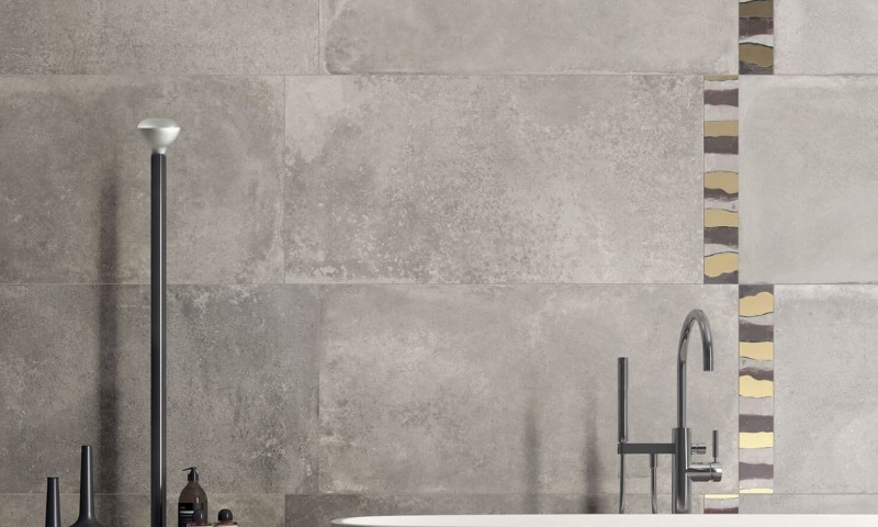 Płytki podłogowe beton brąz szary ABK Unika Grey UKR03150 30x60 84702