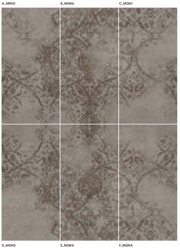 Spiek kwarcowy patchwork Marazzi Grand Carpet Smoki ( MROD, MQK6, MQK7, MQK8, MQK9, MQKA) 120x240 16237