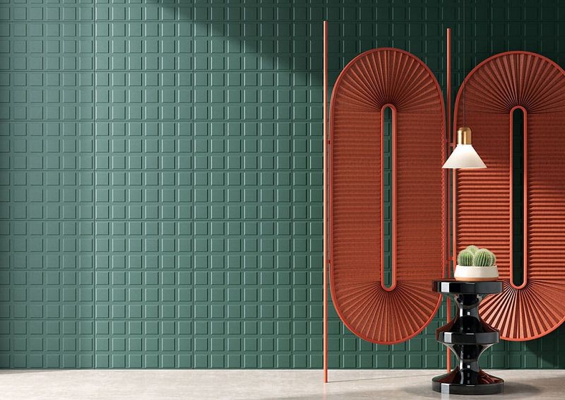 Fioranese Fio.Block Eden Green 30,2x60,4 BK368R płytka ścienna dekoracyjna 129492