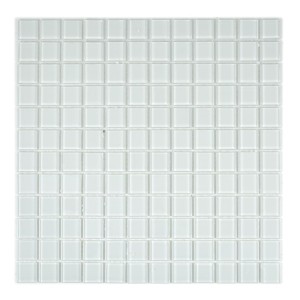 Mozaika monokolor szkło białe Metropol MM 0562 30,0x 30,0
