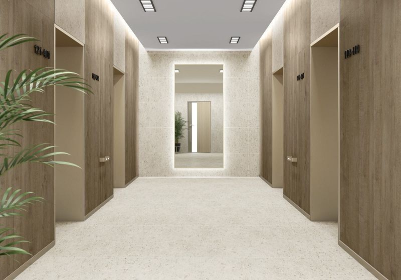 Mykonos Geotech Sand 60x120 płytki gresowe imitujace lastryko 144936