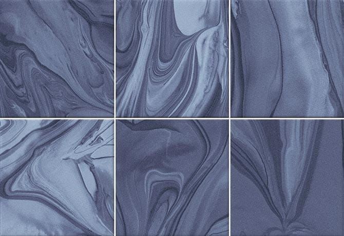 Vives Hanami Mankai Indigo 23x33,5 płytki ścienne 153289
