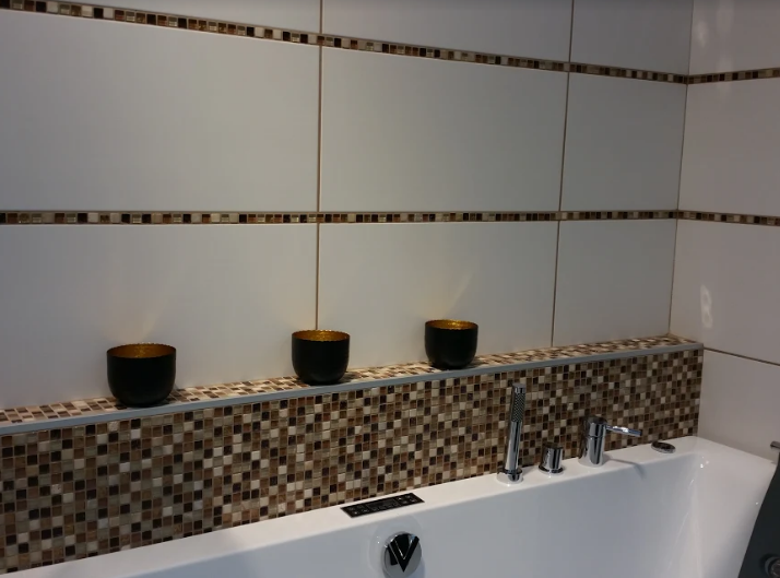 Mozaika mix brązowa beżowa naturalny kamień szkło Metropol MM 0138 30,0 x 30,0 74164