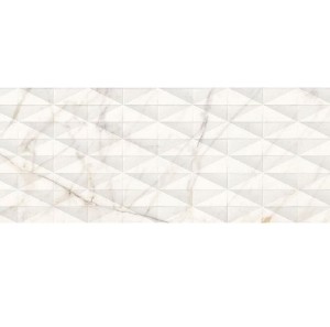 Marazzi Allmarble Golden White Struttura Pave 3d Lux 40x120 M71S płytka ścienna