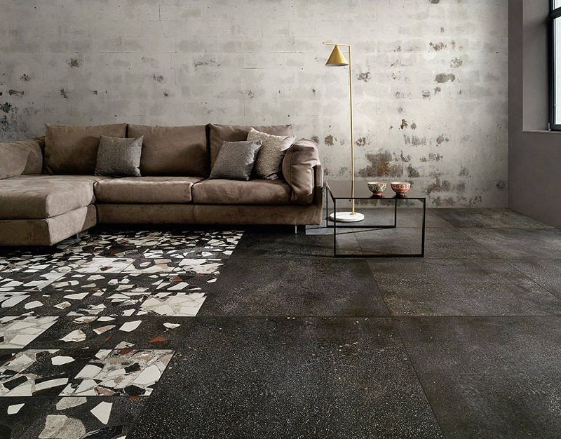 Fioranese I Cocci Grafite Spaccato 90x90 IC907DR płytka gresowa lastryko 130103